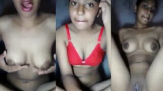 Gadis India 18 Tahun Panas Menggoda Diri Sendiri Dalam Video Telanjang