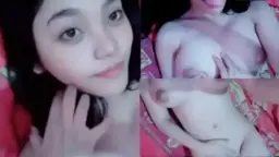 Laras Bali Colmek Sambil Nonton Video Sebelum Tidur.