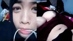 Abg Cantik Hijab Toket Gede Colmek Live Di Ometv