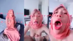 Jilbab Pink Ngenes Dientot Guru, Mulus Pol