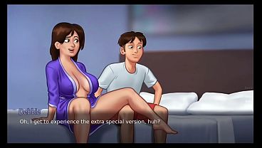 Tersenyum Kecil Ibu Tiri Bikin Semua Berubah, Bikin Anget Di Bawah Sana (18+)